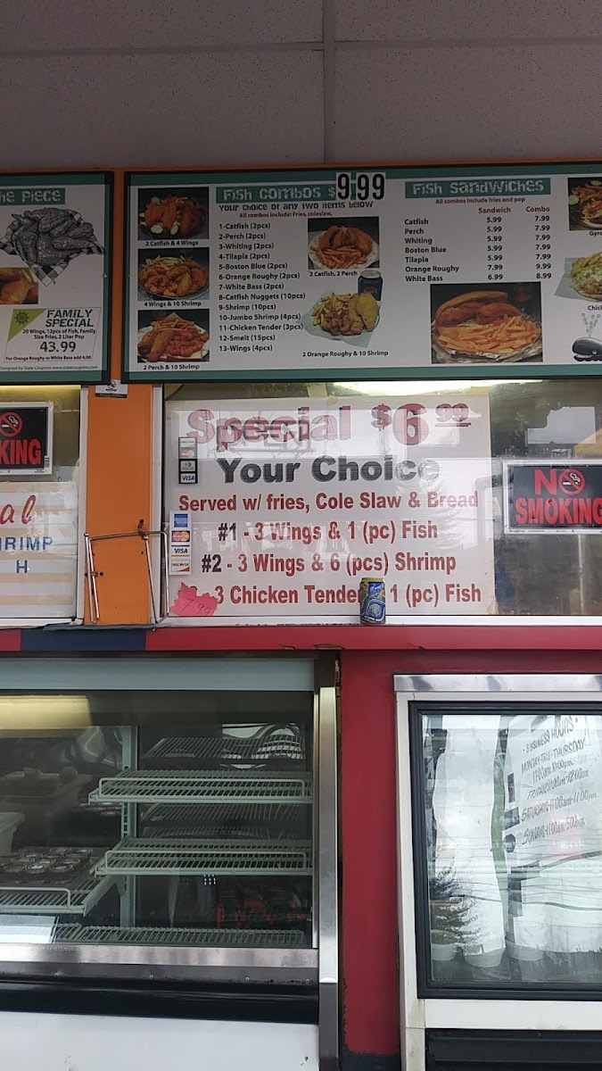 Fisher Fish & Chicken Menu-5