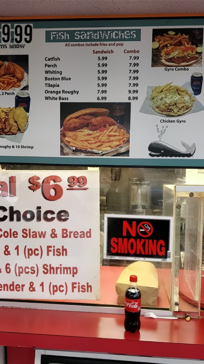 Fisher Fish & Chicken Menu-7